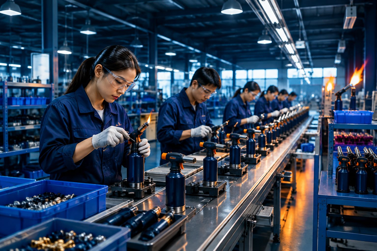 ZHENTANZHE factory production base in Wenzhou
